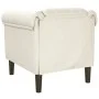 Sillón de terciopelo color crema de , Sofás - Ref: Foro24-372572, Precio: 160,37 €, Descuento: %