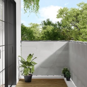 Balcony screen 100% polyester Oxford light gray 120x800 cm by , Umbrellas - Ref: Foro24-4000019, Price: 38,48 €, Discount: %