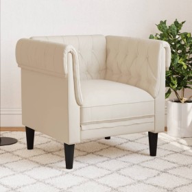 Chesterfield linen armchair by , Sofas - Ref: Foro24-372545, Price: 225,57 €, Discount: %