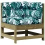 Juego de muebles jardín 6 pzas y cojines madera pino impregnada de , Conjuntos de jardín - Ref: Foro24-3250727, Precio: 591,1...