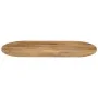 Oval table top solid mango wood 110x50x3.8 cm by , Table tops - Ref: Foro24-370137, Price: 95,90 €, Discount: %