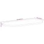 Oval table top solid mango wood 110x50x3.8 cm by , Table tops - Ref: Foro24-370137, Price: 95,90 €, Discount: %