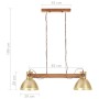 Industrielle Hängelampe 25 W Messing 109 cm E27 von vidaXL, Lampen - Ref: Foro24-320526, Preis: 102,15 €, Rabatt: %