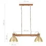 Lámpara colgante industrial 25 W latón 109 cm E27 by vidaXL, Lamps - Ref: Foro24-320526, Price: 95,19 €, Discount: %
