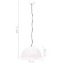 Vintage Pendelleuchte 25 W weiß rund 41 cm E27 von vidaXL, Lampen - Ref: Foro24-320544, Preis: 37,12 €, Rabatt: %