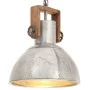 Industrielle Pendelleuchte 25 W silber rund 30 cm E27 von vidaXL, Lampen - Ref: Foro24-320530, Preis: 54,93 €, Rabatt: %