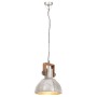 Industrielle Pendelleuchte 25 W silber rund 30 cm E27 von vidaXL, Lampen - Ref: Foro24-320530, Preis: 58,13 €, Rabatt: %