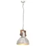 Industrielle Pendelleuchte 25 W silber rund 30 cm E27 von vidaXL, Lampen - Ref: Foro24-320530, Preis: 54,93 €, Rabatt: %
