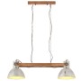 Lámpara colgante industrial 25 W plateada 109 cm E27 de vidaXL, Lámparas - Ref: Foro24-320525, Precio: 101,95 €