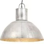 Lámpara colgante 25 W plateada redonda 48 cm E27 de vidaXL, Lámparas - Ref: Foro24-320563, Precio: 72,37 €, Descuento: %