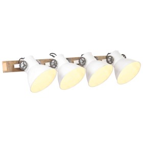 White industrial wall lamp 90x25 cm E27 by vidaXL, Lamps - Ref: Foro24-320516, Price: 51,88 €, Discount: %