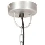 Lámpara colgante 25 W plateada redonda 48 cm E27 de vidaXL, Lámparas - Ref: Foro24-320563, Precio: 72,37 €, Descuento: %