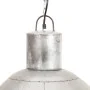 Lámpara colgante 25 W plateada redonda 48 cm E27 de vidaXL, Lámparas - Ref: Foro24-320563, Precio: 72,37 €, Descuento: %