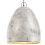 Round industrial pendant lamp 25 W silver 42 cm E27 by vidaXL, Lamps - Ref: Foro24-320555, Price: 50,37 €, Discount: %
