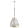Round industrial pendant lamp 25 W silver 42 cm E27 by vidaXL, Lamps - Ref: Foro24-320555, Price: 50,37 €, Discount: %