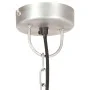 Round industrial pendant lamp 25 W silver 42 cm E27 by vidaXL, Lamps - Ref: Foro24-320555, Price: 50,37 €, Discount: %