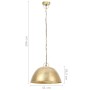 Lámpara colgante vintage redonda 25 W latón 41 cm E27 de vidaXL, Lámparas - Ref: Foro24-320542, Precio: 75,76 €
