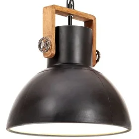 Runde industrielle Pendelleuchte 25 W schwarz 30 cm E27 von vidaXL, Lampen - Ref: Foro24-320536, Preis: 63,14 €, Rabatt: %