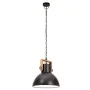 Runde industrielle Pendelleuchte 25 W schwarz 30 cm E27 von vidaXL, Lampen - Ref: Foro24-320536, Preis: 63,14 €, Rabatt: %