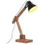 Black round industrial table lamp 58x18x90 cm E27 by vidaXL, Lamps - Ref: Foro24-320553, Price: 62,73 €, Discount: %