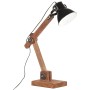 Schwarze runde industrielle Tischlampe 58x18x90 cm E27 von vidaXL, Lampen - Ref: Foro24-320553, Preis: 60,37 €, Rabatt: %