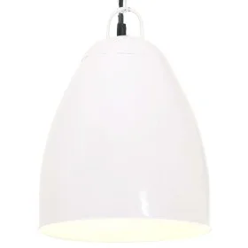 Runde industrielle Pendelleuchte 25 W weiß 32 cm E27 von vidaXL, Lampen - Ref: Foro24-320562, Preis: 32,51 €, Rabatt: %