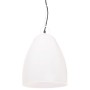 Lámpara colgante industrial redonda 25 W blanca 32 cm E27 de vidaXL, Lámparas - Ref: Foro24-320562, Precio: 32,82 €, Descuent...