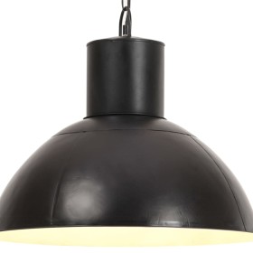 Black round pendant lamp 25 W 48 cm E27 by vidaXL, Lamps - Ref: Foro24-320565, Price: 72,21 €, Discount: %