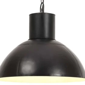 Schwarze runde Pendelleuchte 25 W 48 cm E27 von vidaXL, Lampen - Ref: Foro24-320565, Preis: 71,04 €, Rabatt: %