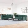 2-piece sofa set dark green fabric by , Sofas - Ref: Foro24-3209204, Price: 662,91 €, Discount: %