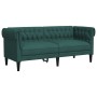 2-teilige Sofagarnitur aus dunkelgrünem Stoff von , Sofas - Ref: Foro24-3209204, Preis: 675,39 €, Rabatt: %