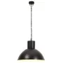 Lámpara colgante redonda negra 25 W 48 cm E27 de vidaXL, Lámparas - Ref: Foro24-320565, Precio: 71,04 €, Descuento: %