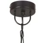 Lámpara colgante redonda negra 25 W 48 cm E27 de vidaXL, Lámparas - Ref: Foro24-320565, Precio: 71,04 €, Descuento: %