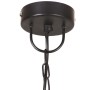 Lámpara colgante redonda negra 25 W 48 cm E27 de vidaXL, Lámparas - Ref: Foro24-320565, Precio: 72,13 €