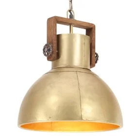 Lámpara colgante industrial redonda 25 W latón 40 cm E27 de vidaXL, Lámparas - Ref: Foro24-320532, Precio: 78,13 €, Descuento: %