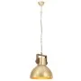 Round industrial pendant lamp 25 W brass 40 cm E27 by vidaXL, Lamps - Ref: Foro24-320532, Price: 78,13 €, Discount: %