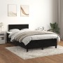 Boxspringbett mit schwarzer Samtmatratze 120x190 cm von , Betten und Lattenroste - Ref: Foro24-3269845, Preis: 391,11 €, Raba...