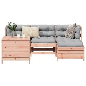 Garden sofa set 5 pieces solid Douglas fir wood by , Garden sets - Ref: Foro24-3250490, Price: 344,43 €, Discount: %