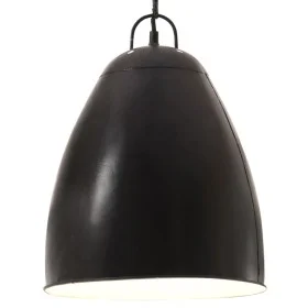 Runde industrielle Pendelleuchte 25 W schwarz 32 cm E27 von vidaXL, Lampen - Ref: Foro24-320561, Preis: 32,56 €, Rabatt: %