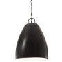 Runde industrielle Pendelleuchte 25 W schwarz 32 cm E27 von vidaXL, Lampen - Ref: Foro24-320561, Preis: 32,82 €, Rabatt: %