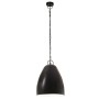 Runde industrielle Pendelleuchte 25 W schwarz 32 cm E27 von vidaXL, Lampen - Ref: Foro24-320561, Preis: 32,82 €, Rabatt: %