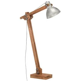 Solid mango wood silver E27 floor lamp by vidaXL, Lamps - Ref: Foro24-320579, Price: 119,69 €, Discount: %
