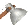 Stehleuchte aus massivem Mangoholz, silberfarben, E27 von vidaXL, Lampen - Ref: Foro24-320579, Preis: 113,87 €, Rabatt: %
