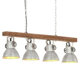 Industrial silver mango wood ceiling lamp E27 by vidaXL, Lamps - Ref: Foro24-320521, Price: 91,28 €, Discount: %