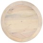 Mesa auxiliar de madera maciza de mango Ø50x55 cm