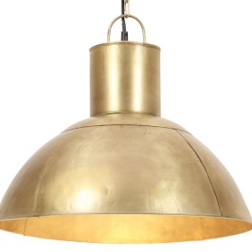 Round pendant lamp 25 W brass 48 cm E27 by vidaXL, Lamps - Ref: Foro24-320564, Price: 66,28 €, Discount: %