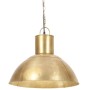 Round pendant lamp 25 W brass 48 cm E27 by vidaXL, Lamps - Ref: Foro24-320564, Price: 66,28 €, Discount: %