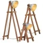 Stehlampe 3 Stück massives silbernes Mangoholz E27 von vidaXL, Lampen - Ref: Foro24-320591, Preis: 202,93 €, Rabatt: %