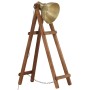 Stehleuchte aus massivem Mangoholz und Messing E27 von vidaXL, Lampen - Ref: Foro24-320588, Preis: 91,40 €, Rabatt: %