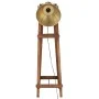 Solid mango wood brass E27 floor lamp by vidaXL, Lamps - Ref: Foro24-320588, Price: 96,90 €, Discount: %
